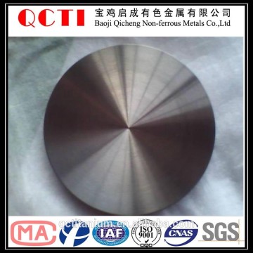 gr2 titanium circular targets for vacuum coating