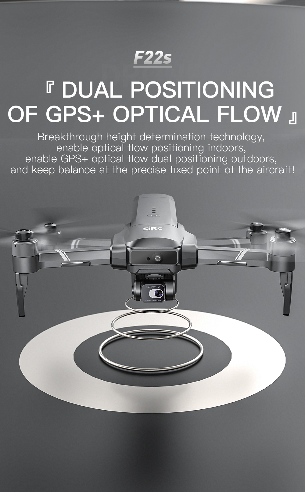 SJRC F22S 4K Pro Drone With Camera Obstacle Avoidance 3.5KM 2-axis EIS Gimbal 5G WIFI GPS Quadcopter Professional RC Dron