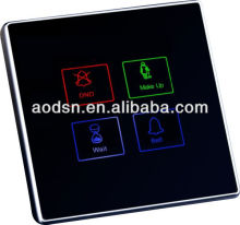 Touch wired door bell with metal fame,dnd doorbell switch