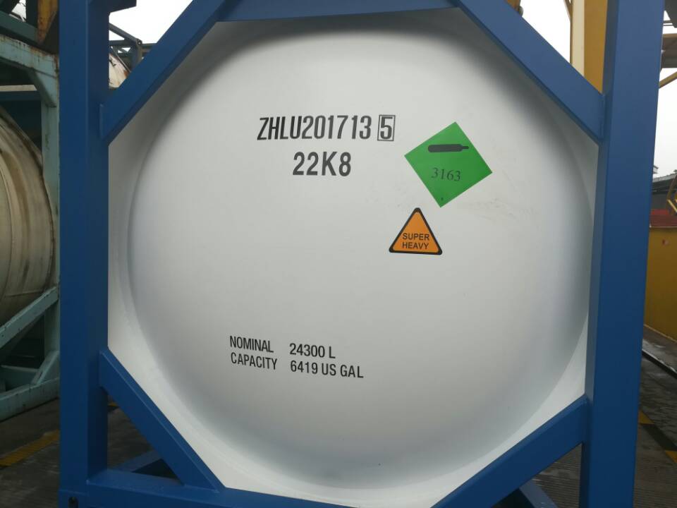 20 Feet Refrigerant Gas Storage ISO Tank