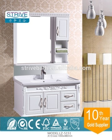 High quality modern pvc bathroom cabinet