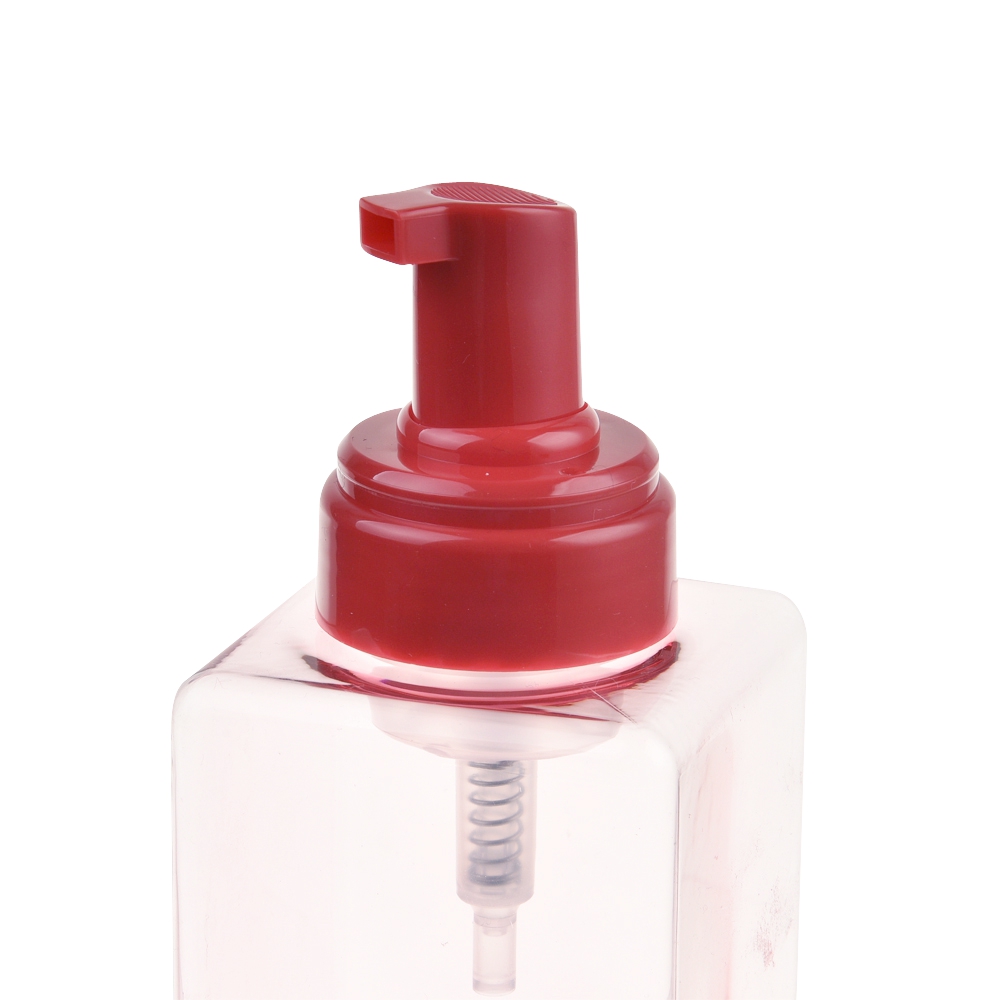 Dispensador de la botella de jabón de espuma Cabeza de la bomba de la bomba de plástico dispensador de jabón