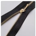 12Inch open ended brass zipper for purses