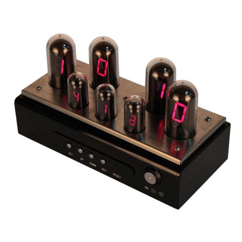 Цифровые настольные часы Nixie Tube с лампой обратного отсчета