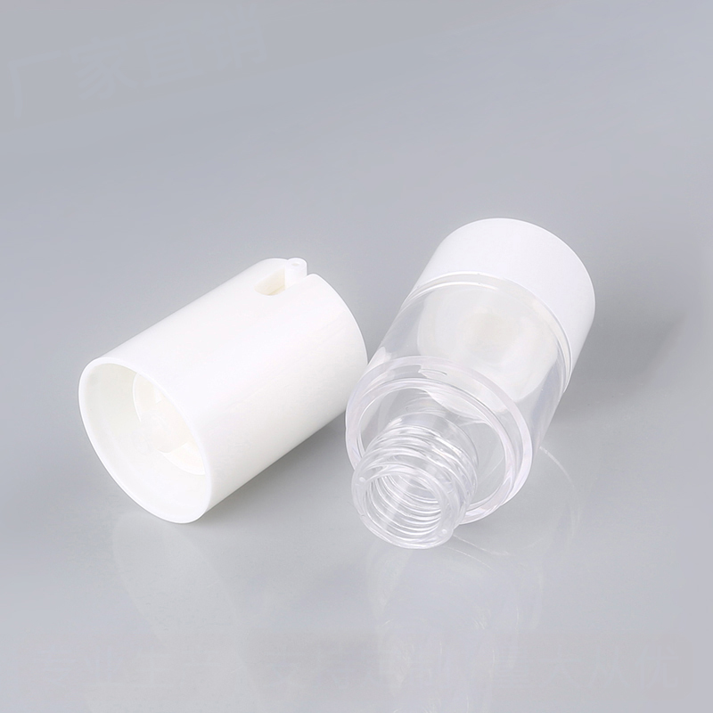 15ml 30ml 50ml plastic airless bottle for cream