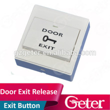 PC exit button for access control system