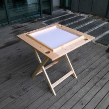 Popular Foldable Wooden Domino Table