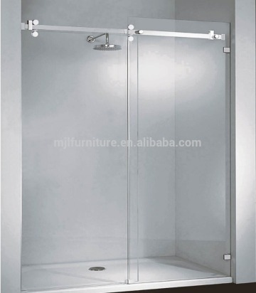 bathroom prefab glass shower cabin