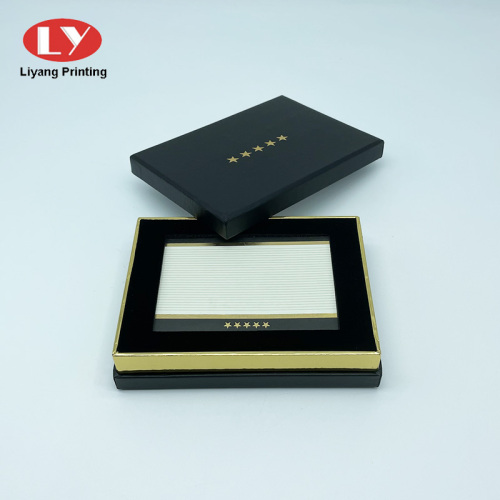 Anpassad hälsning Present Printcard Wedding Invitation Card Box