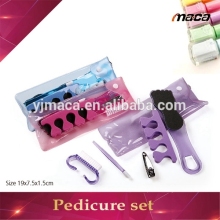 Manufacturer supply pedicure set in a travel bag