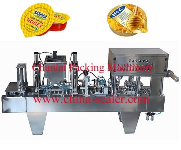 Automatic Honey Filling Cup Sealing Machine