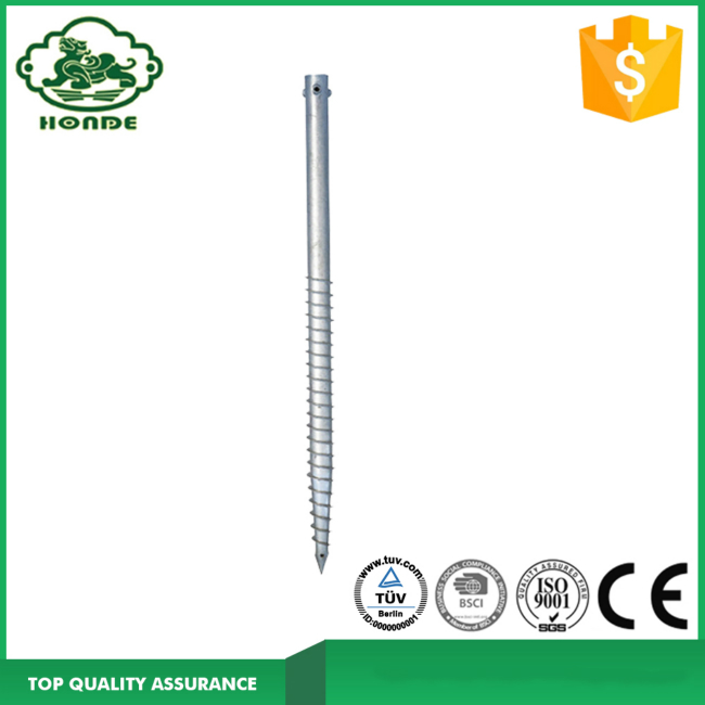 Helical Steel Screw Piles