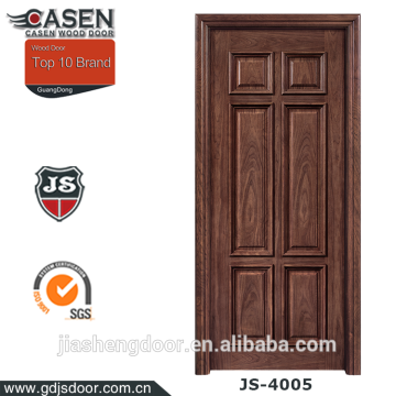 muti-panel black walnut veneer laminated wood door