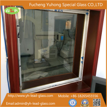 X-ray Observation Window Lead Glass