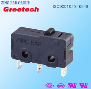 SPST normally open straight PCB terminals micro limit switch