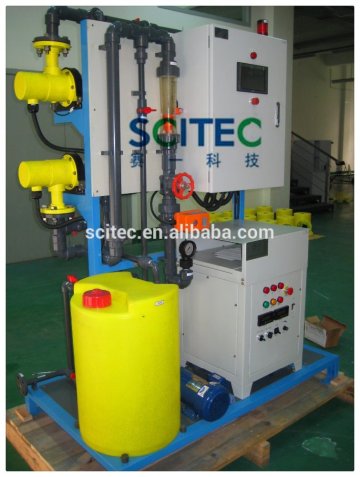 Hypochlorite chlorine generation from Seawater