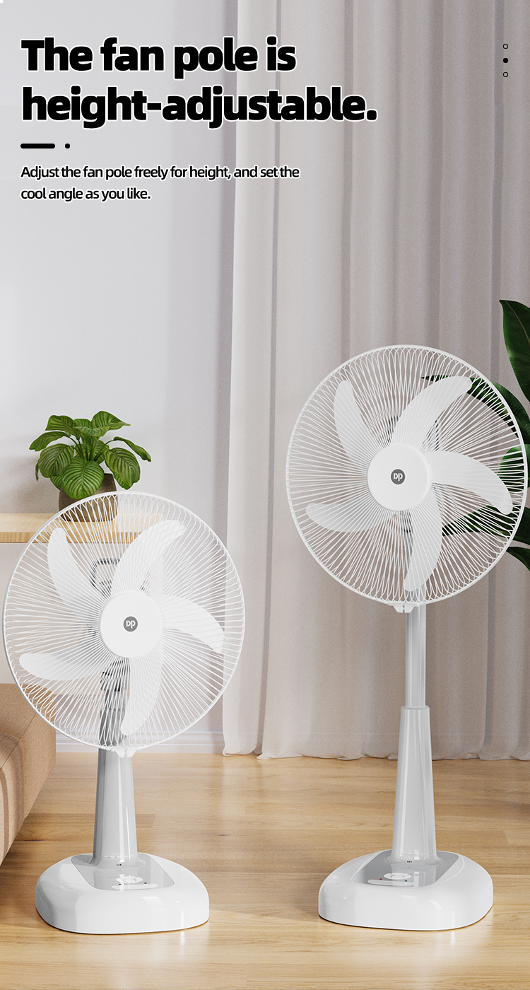 16'' Rechargeable Pedestal Fan with Night Light DP-F507AL-detail-4 16'' Rechargeable Pedestal Fan with Night Light DP-F507AL-detail-4