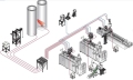 Extruderen blaasvormsysteem