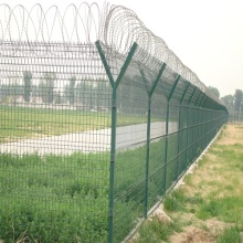 High quality Y shape PVC coated airport security fence