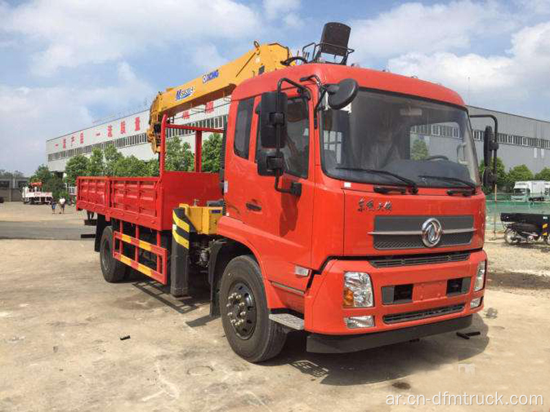Dongfeng الشاسيه CUMMINS Engine Truck with Crane