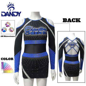 Uniforme da cheerleader sexy personalizzata per donne per donne