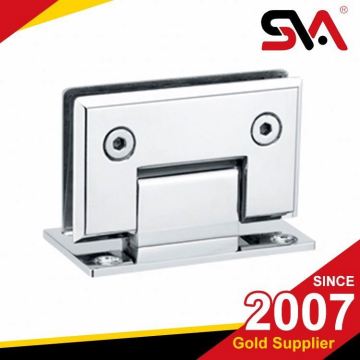 Furniture hardware die cast anodized Stainless Steel alloy shower door hinge bathroom glass door hinge