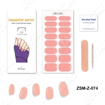 Non Toxic UV Light Activated Gel Nail Polish & Stickers