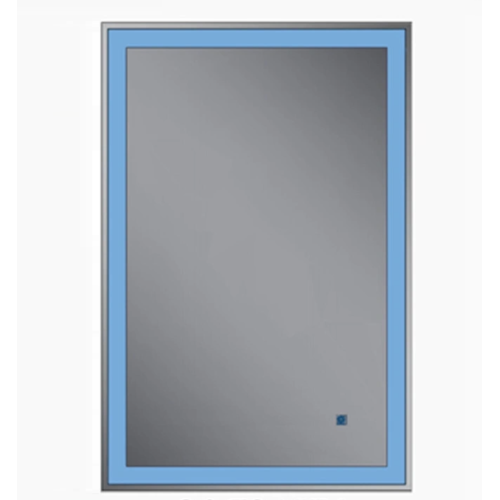 Miroir de salle de bain rectangulaire sans bordure