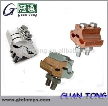 Electrical Metal cable clamps parallel groove clamps