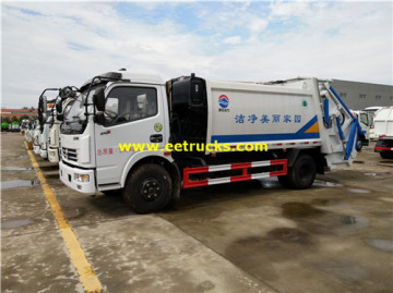 Dongfeng 6cbm Compression Refuse Trucks