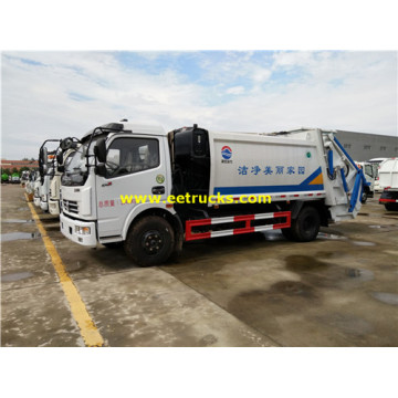 Camiones de basura de compresión Dongfeng 6cbm