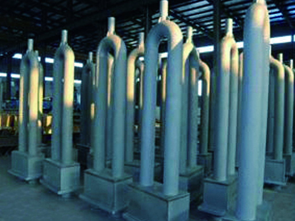 Tube Sections of Radiant Tubes