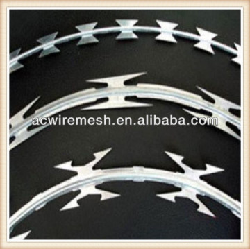 safety razor barbed wire