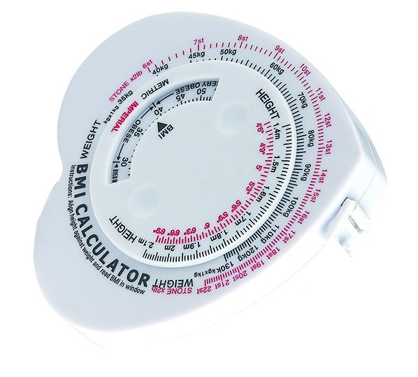 Body Mass Index Heart Medical Gift for World Food Programme BMI tape measure