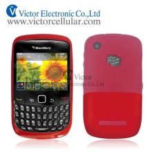 mobile phone PC+Silicon case for BB Curve 8520