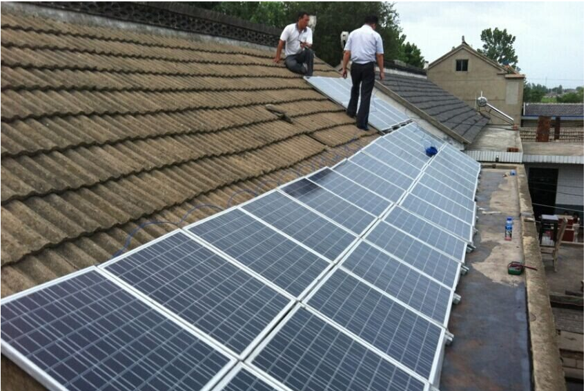 pland roof aluminum alloy solar panel brackets