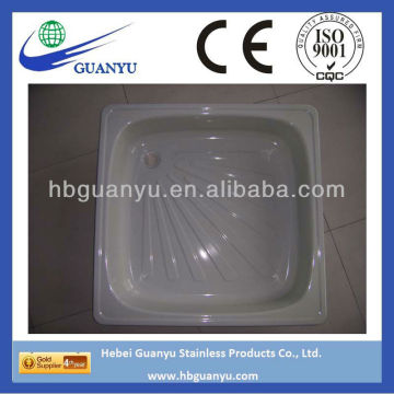 Hebei Factory Enamel Steel Shower Tray