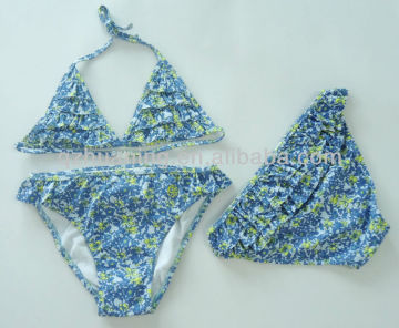 Hot Sale Sexy Girl Bikini of Zigzag Stitching