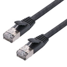 SSTP CAT 6 Flat-shaped Computer Periphery Cable, Slim and Flexible