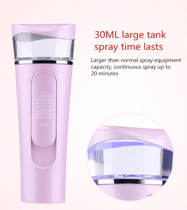 Mini personal use Nano spray water replenishment beauty instrument