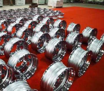 Factory direct sale gold chrome wheels hot sale offset chrome wheels high quality truck chrome wheels 20 in. ford