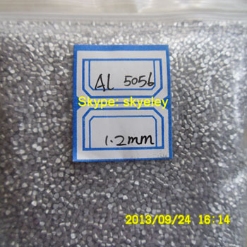 Aluminium shot blasting media