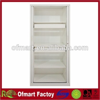 office use stainless steel tambour door cabinet