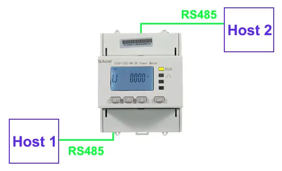 Optional Dual RS485 Communication