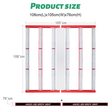 720W เต็มสเปกตรัม LED ในร่ม LED Grow Dimmable Dimmable