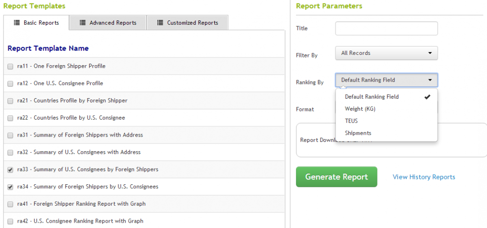 Tire USA Trade Customs Data