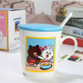 Cute Cartoon Animal Ceramic Mug Set