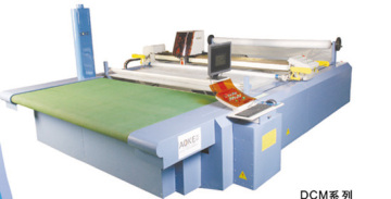 multi-layer garment computerized die cutting room flat bed machine