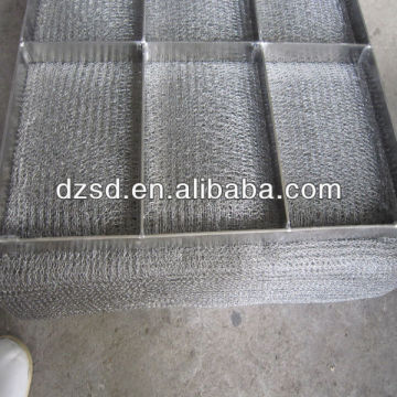 reduce air pollution wire mesh demister
