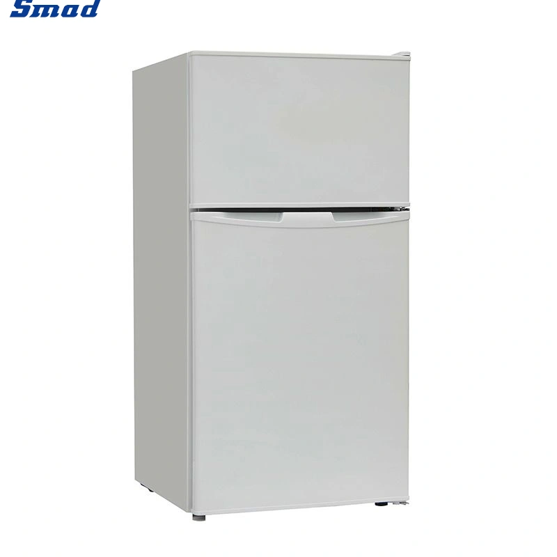 Smad 2021 Home Appliance Compact Mini Double Door Refrigerator Top Freezer